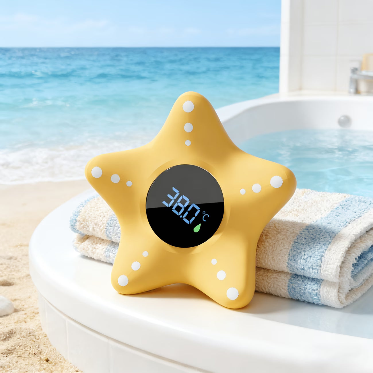 Starfish Bath Thermometer