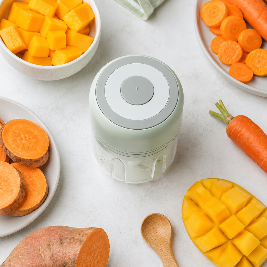 Baby Food Maker – Electric Mini Blender & Food Processor
