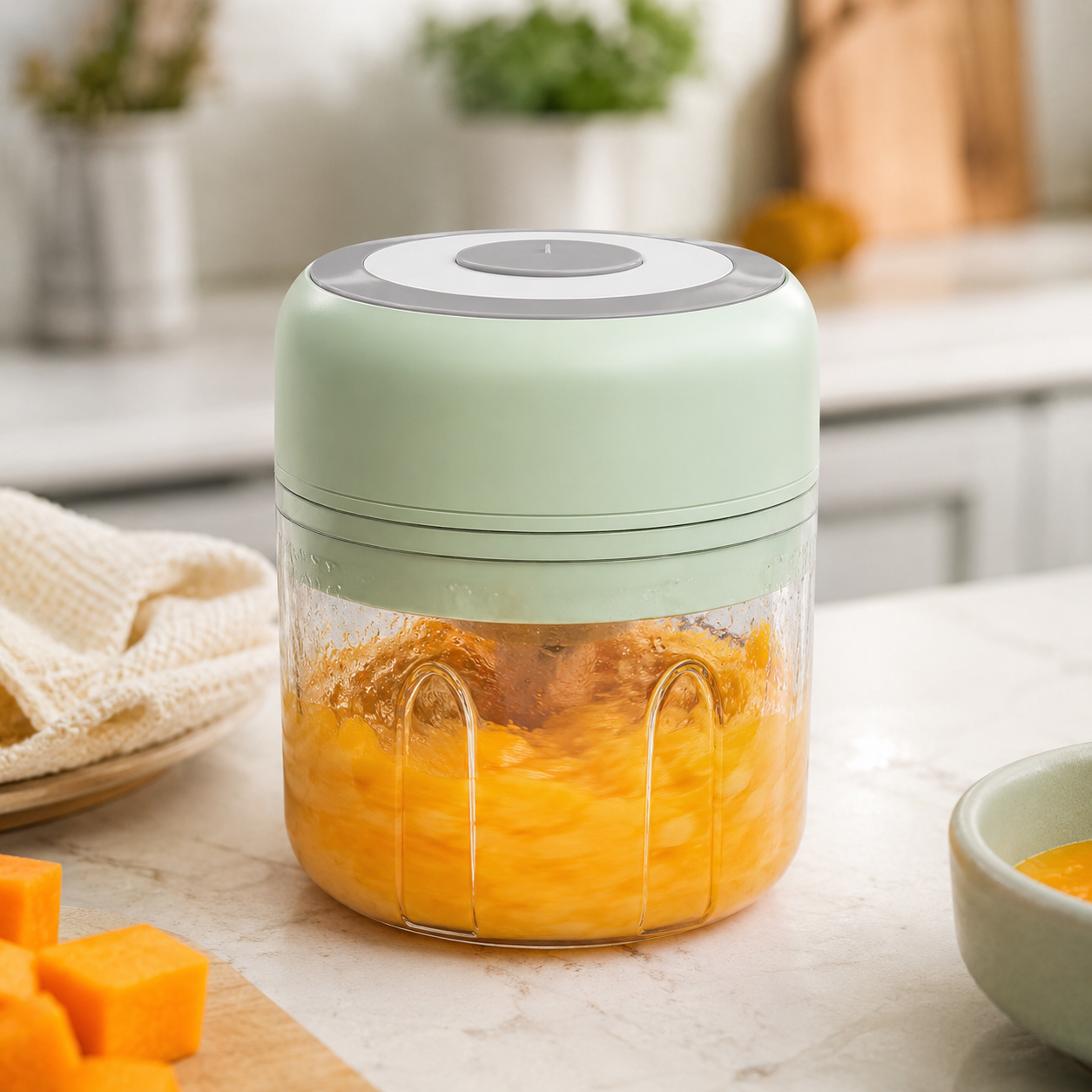 Baby Food Maker – Electric Mini Blender & Food Processor